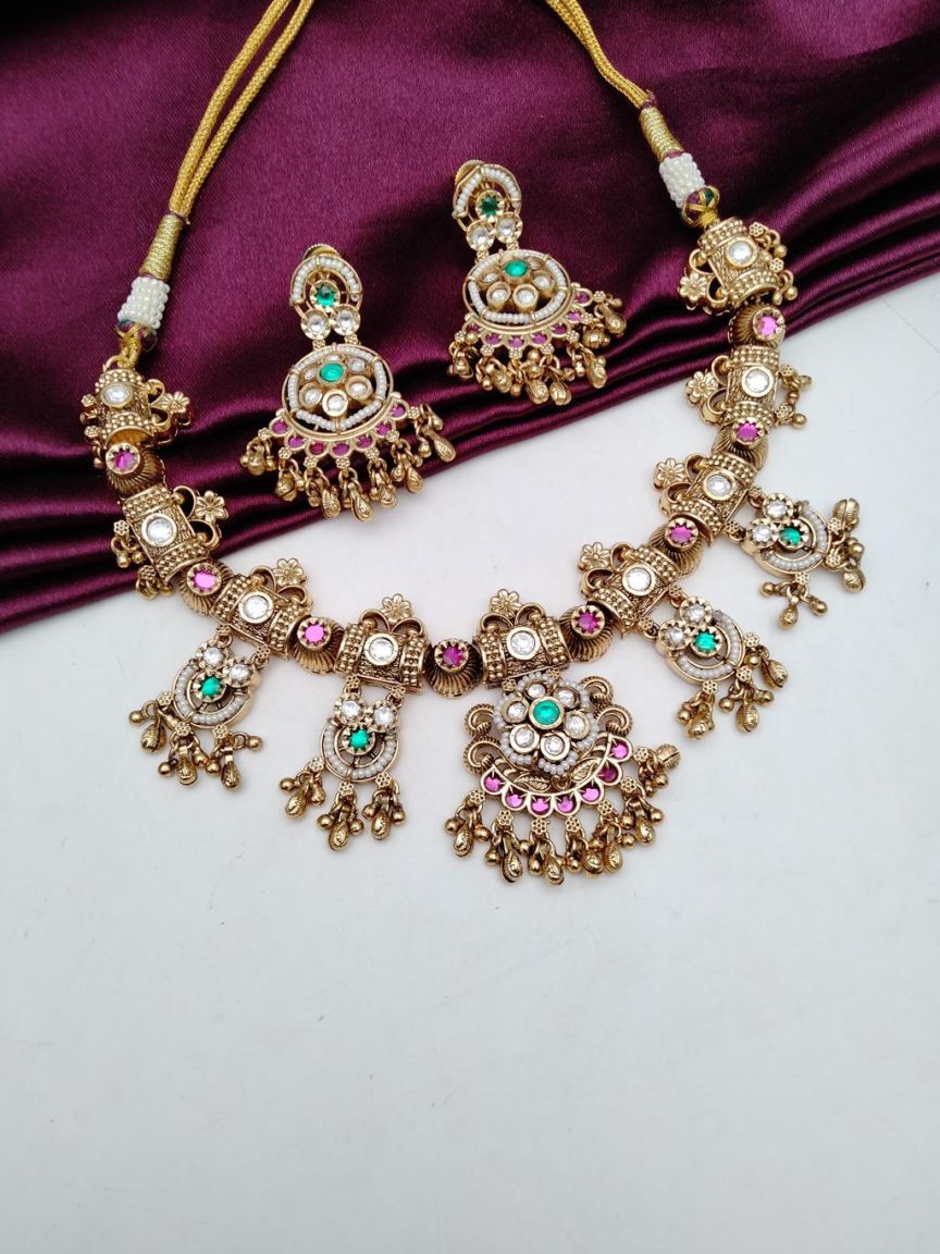 polki-necklace_set-NSP18594RGRRJ
