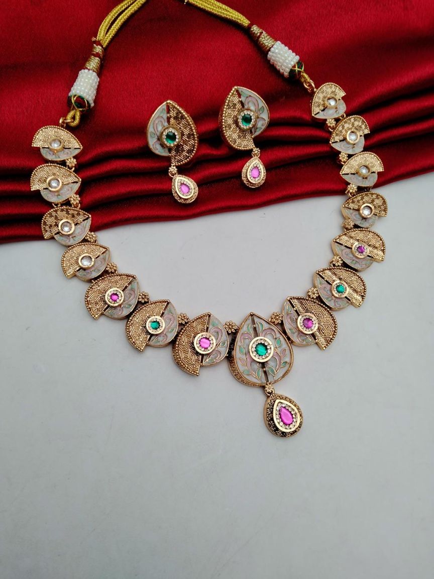 polki-necklace_set-NSP18602RGRRJ