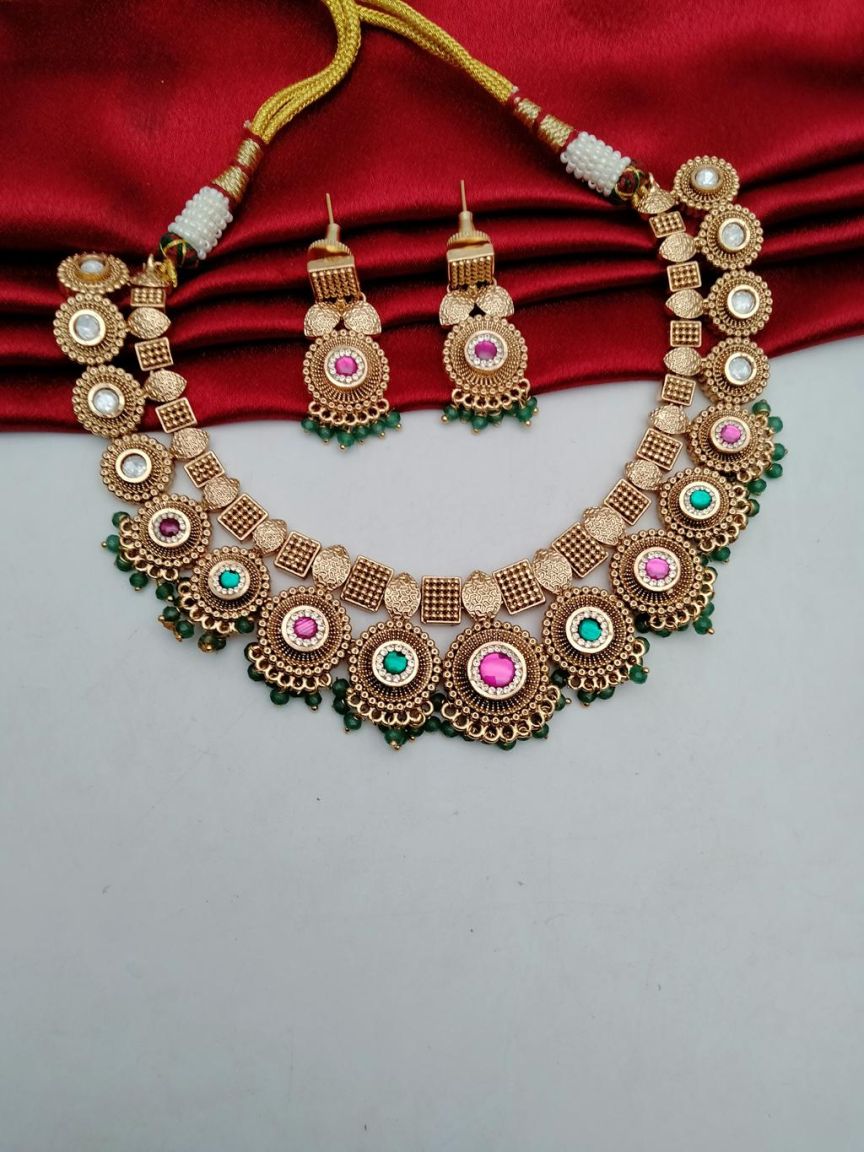 polki-necklace_set-NSP18603RGRRJ