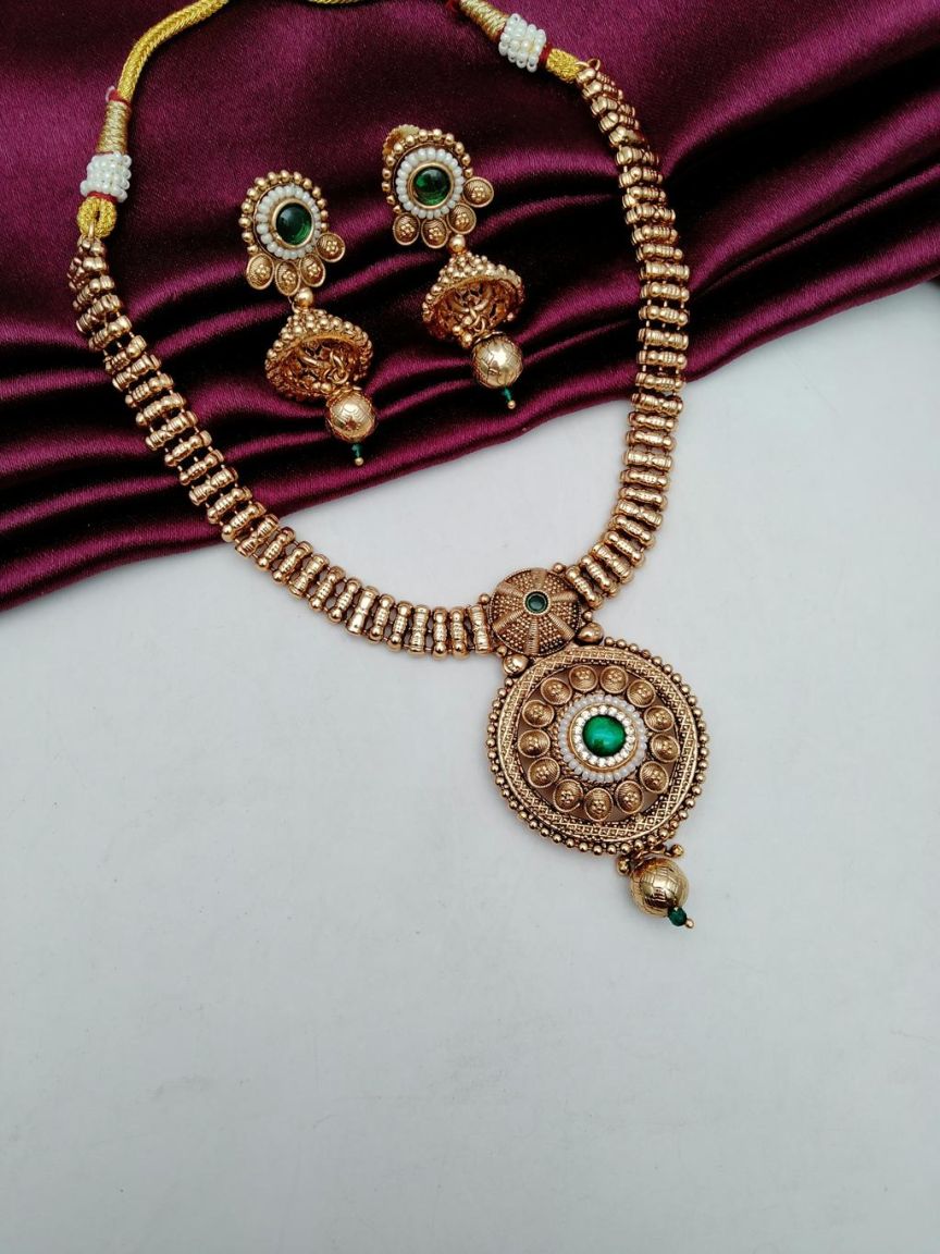 polki-necklace_set-NSP18610GRRJ