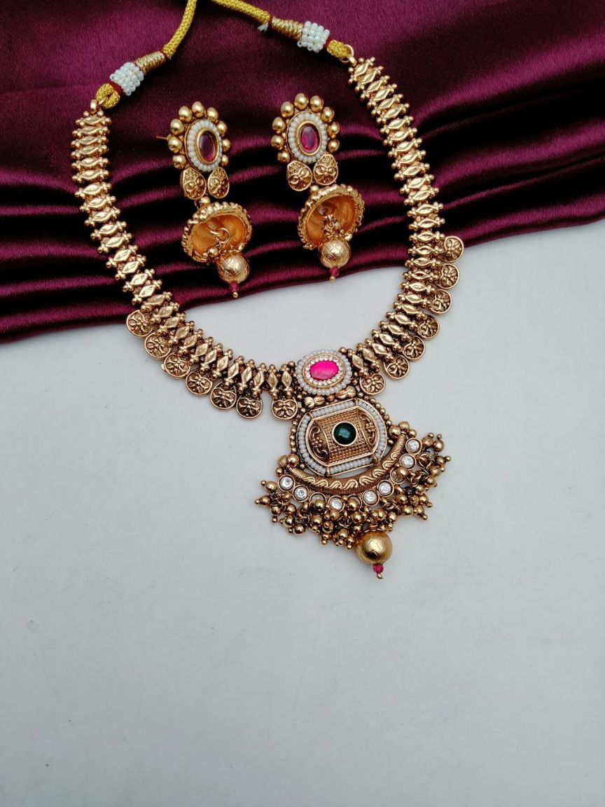 polki-necklace_set-NSP18611RGRRJ