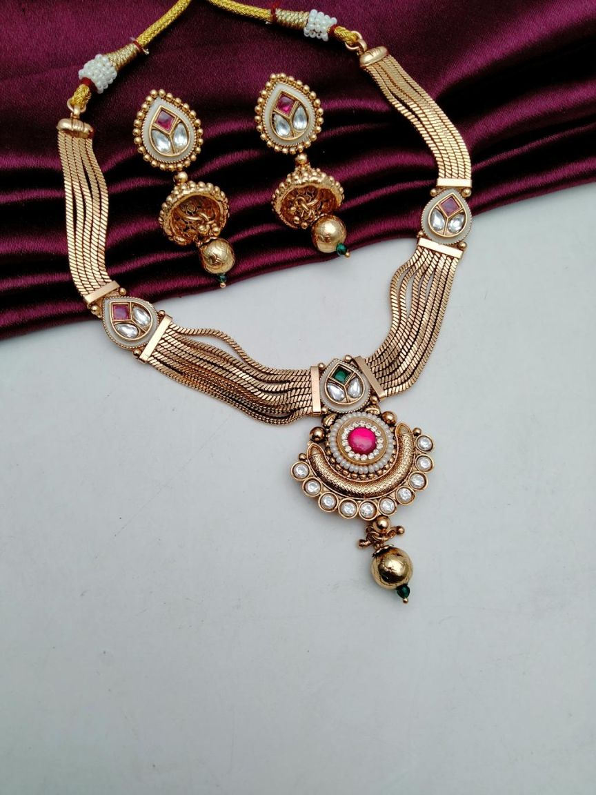 polki-necklace_set-NSP18615RGRRJ