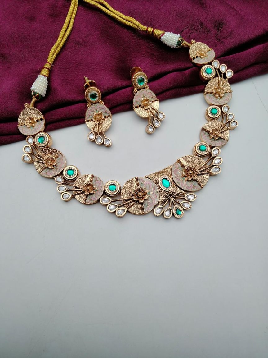 polki-necklace_set-NSP18620GRRJ