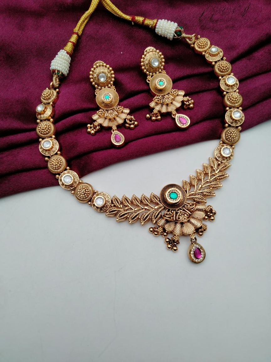 polki-necklace_set-NSP18625RGRRJ