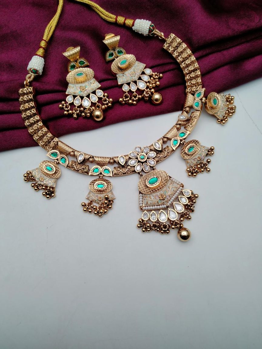polki-necklace_set-NSP18627GRRJ