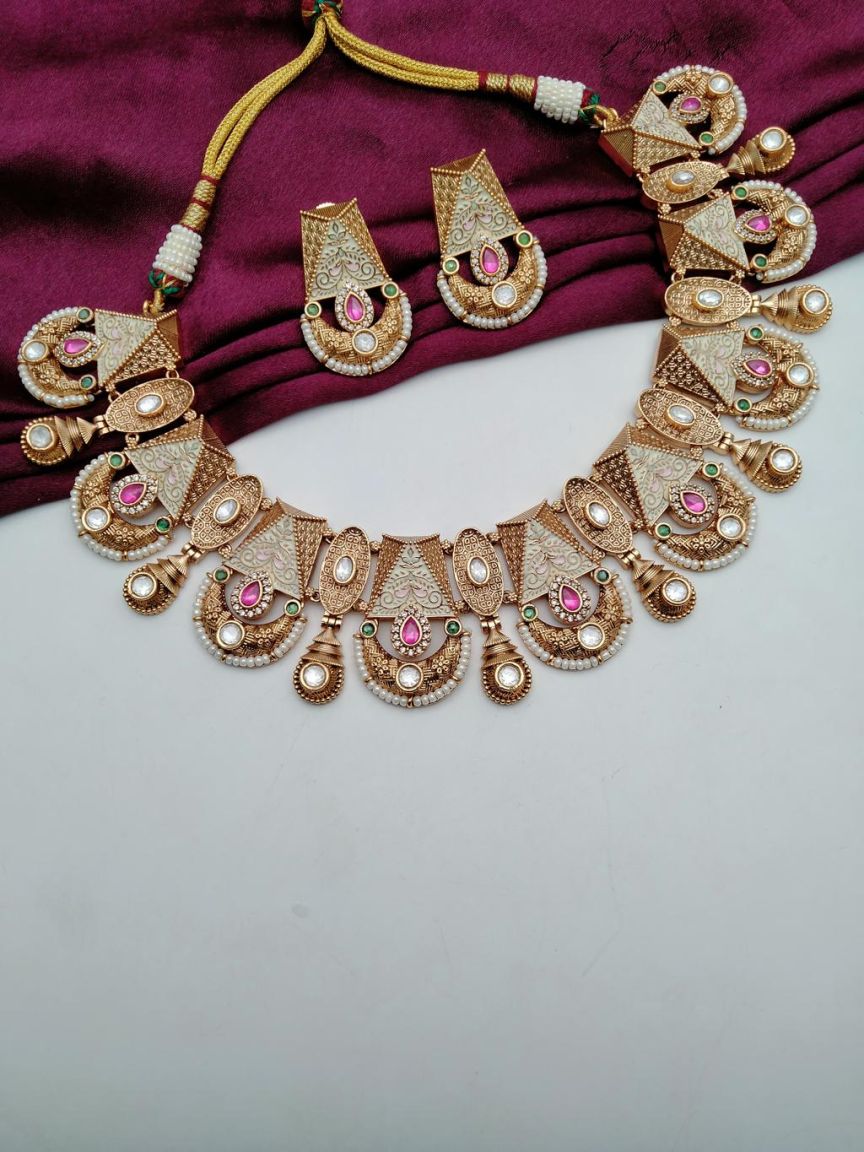 polki-necklace_set-NSP18628RGRRJ