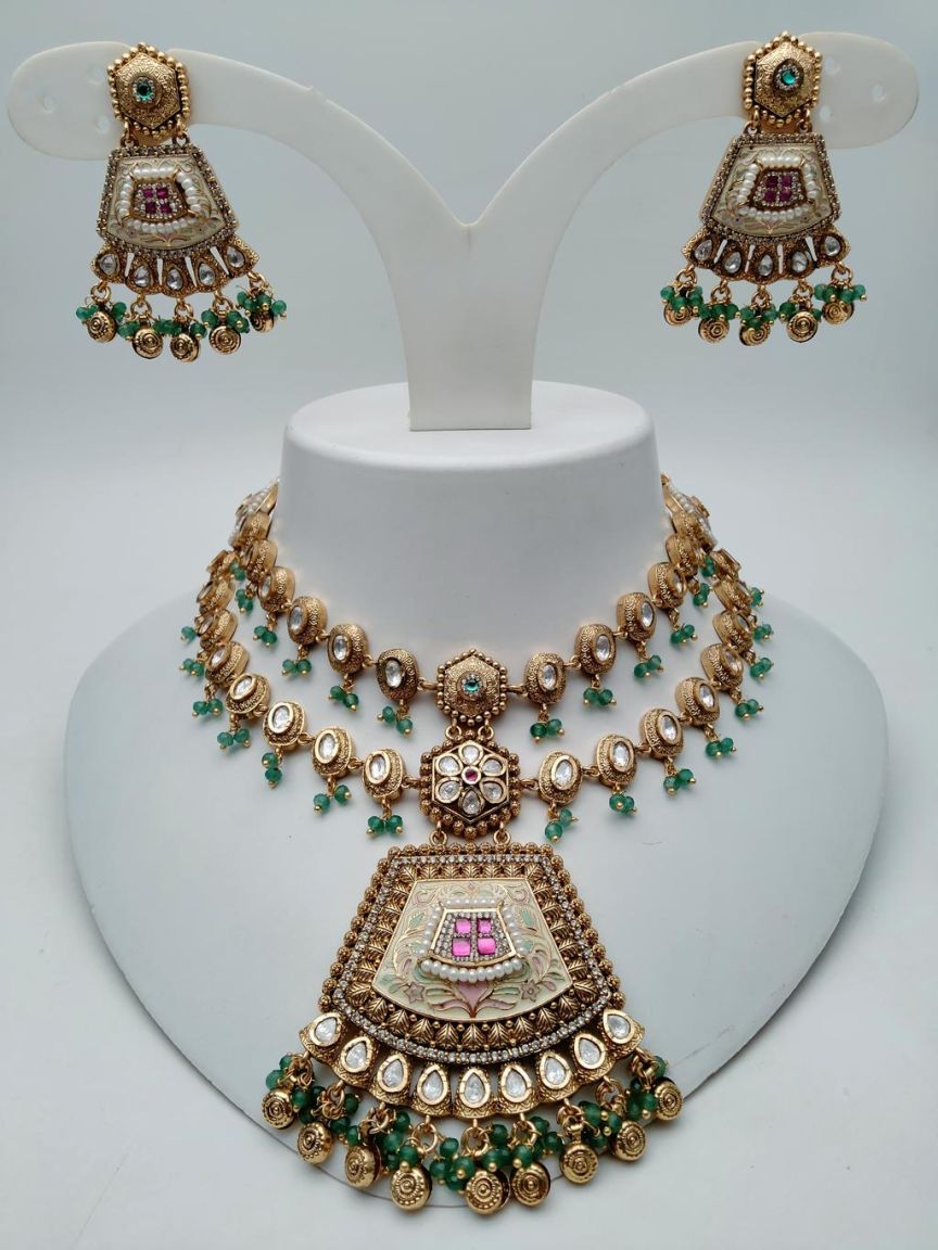 polki-necklace_set-NSP18645RGRRJ