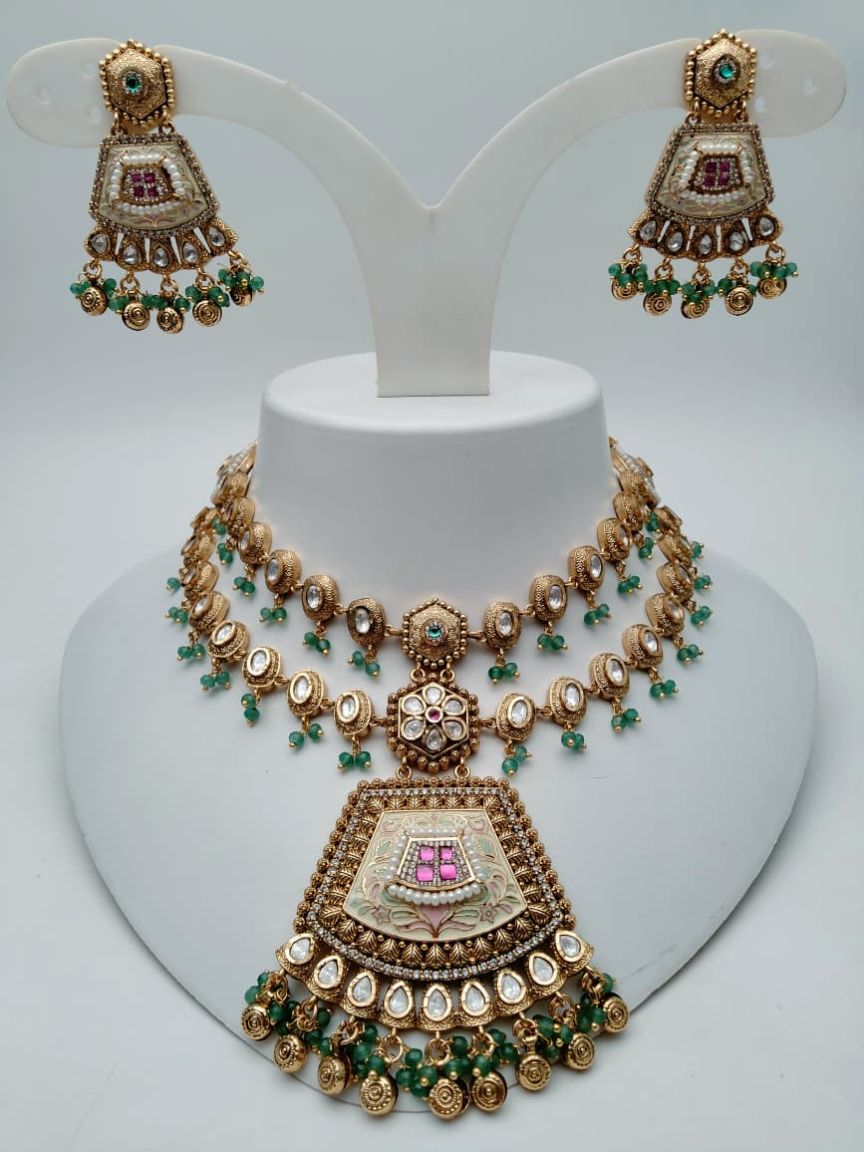 polki-necklace_set-NSP18646RGRRJ