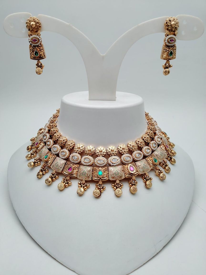 polki-necklace_set-NSP18646RGRRJ