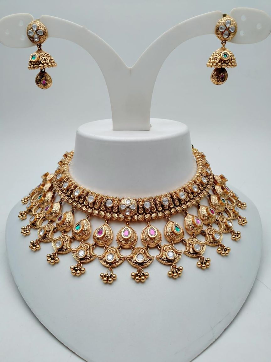 polki-necklace_set-NSP18648RGRRJ