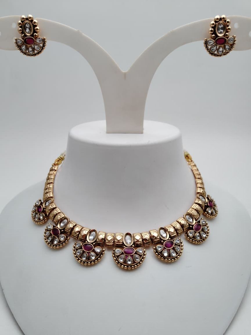 polki-necklace_set-NSP18651RRJ