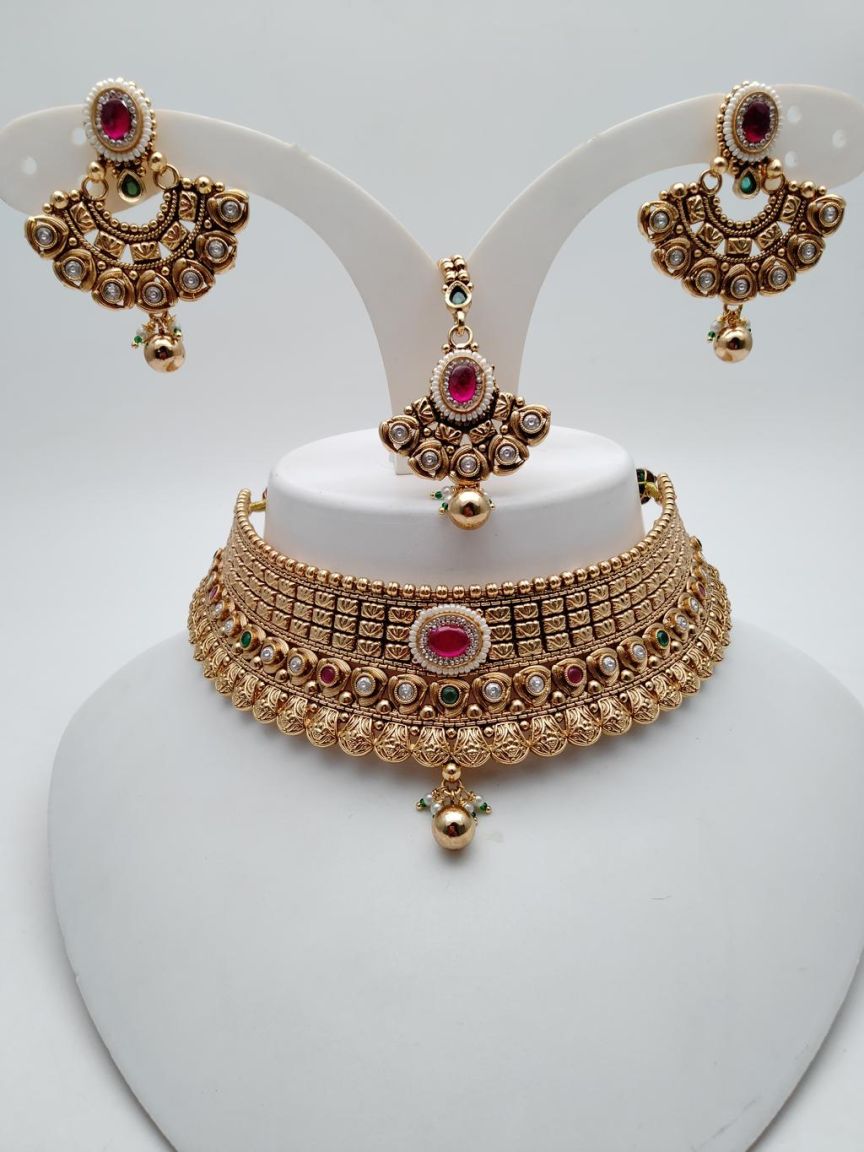 polki-necklace_set-NSP18659RGRRJ