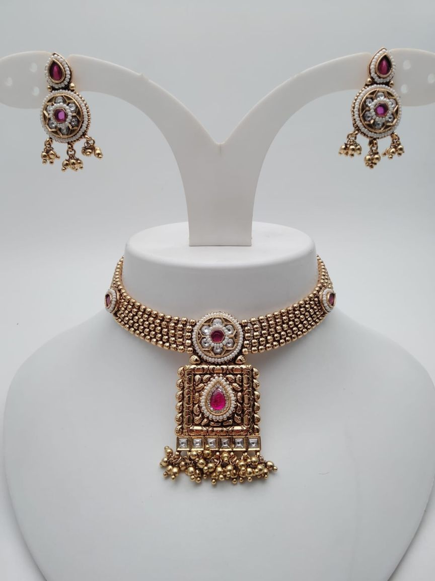 polki-necklace_set-NSP18664RRJ