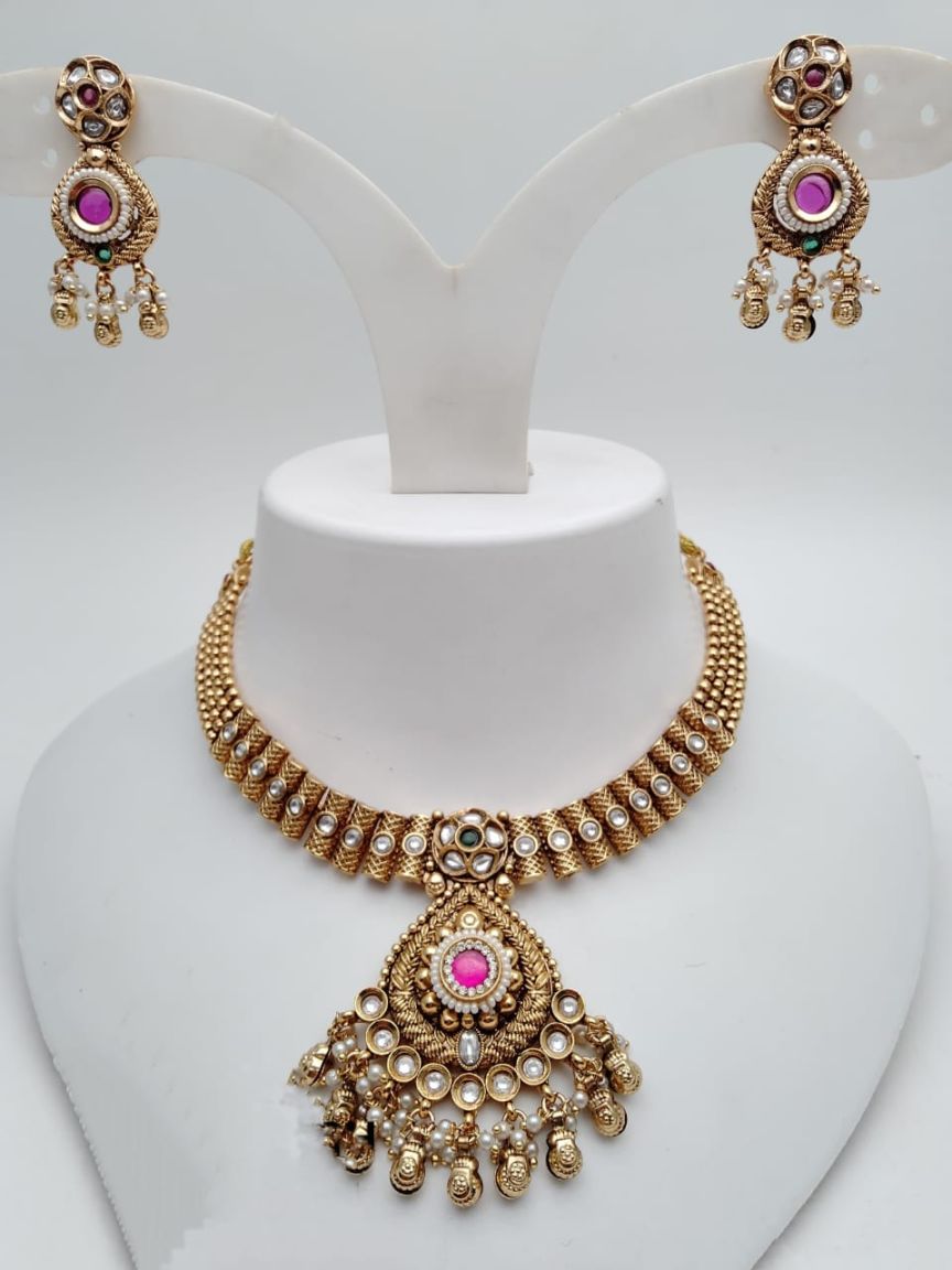 polki-necklace_set-NSP18672RGRRJ