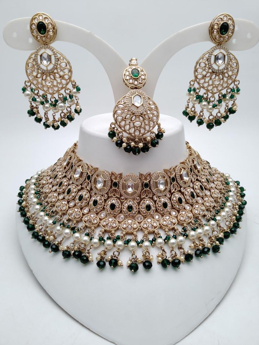 polki-necklace_set-NSP18677GRMH