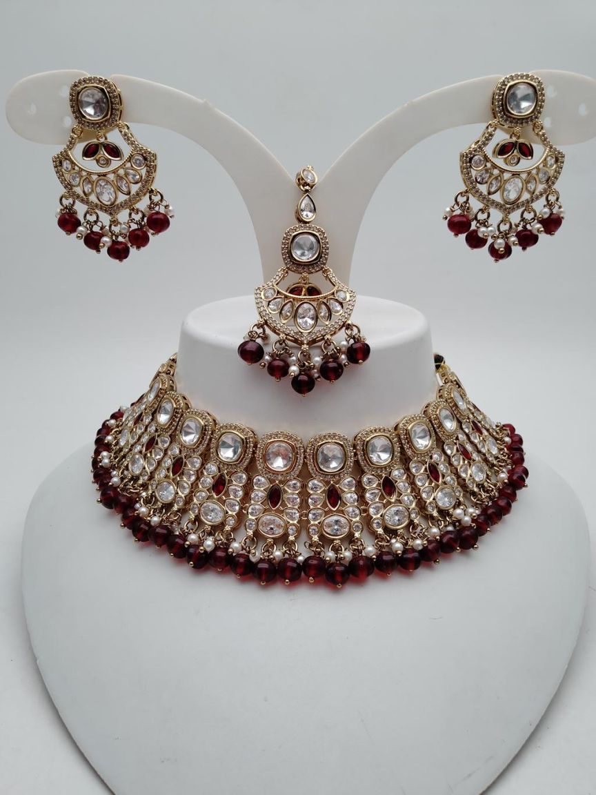 polki-necklace_set-NSP18682MAMH