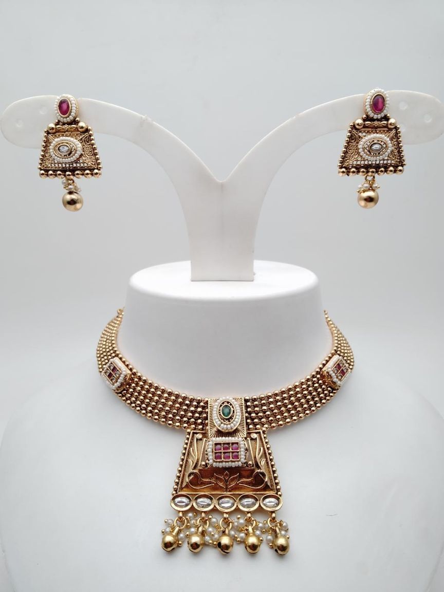 polki-necklace_set-NSP18706RGRRJ