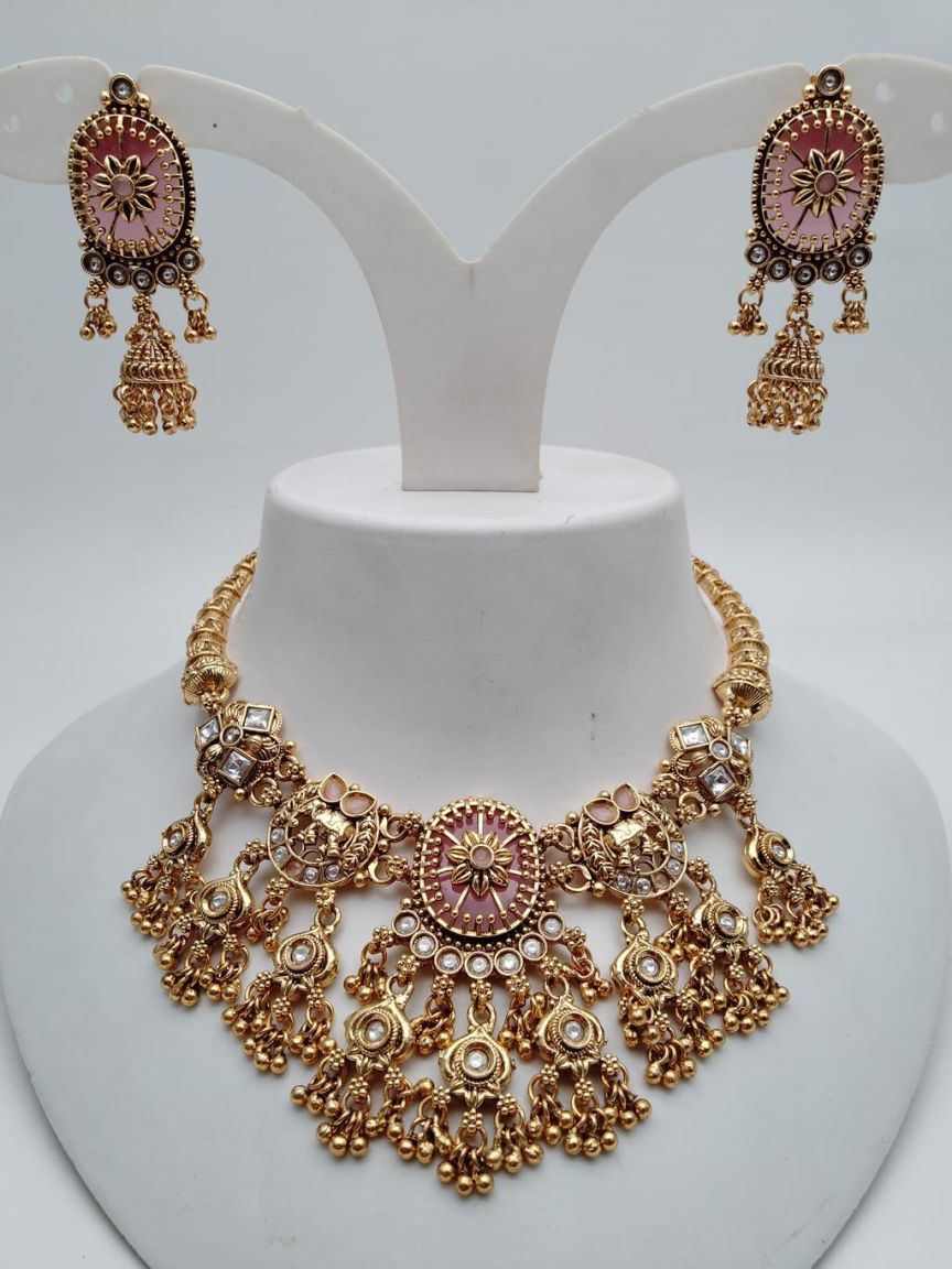 polki-necklace_set-NSP18727PKRJ