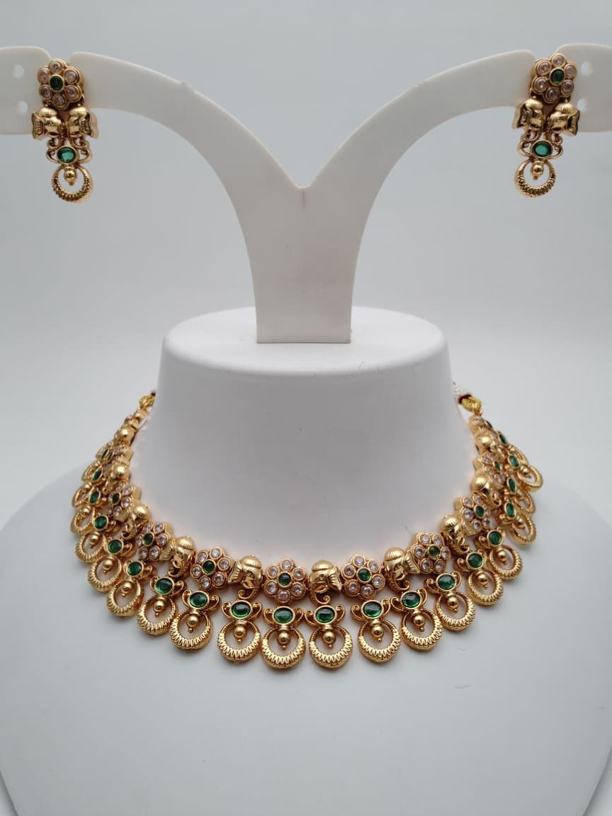 polki-necklace_set-NSP18735GRRJ