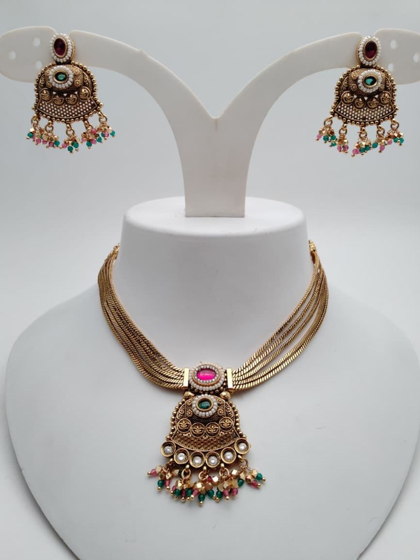 polki-necklace_set-NSP18738RGRRJ