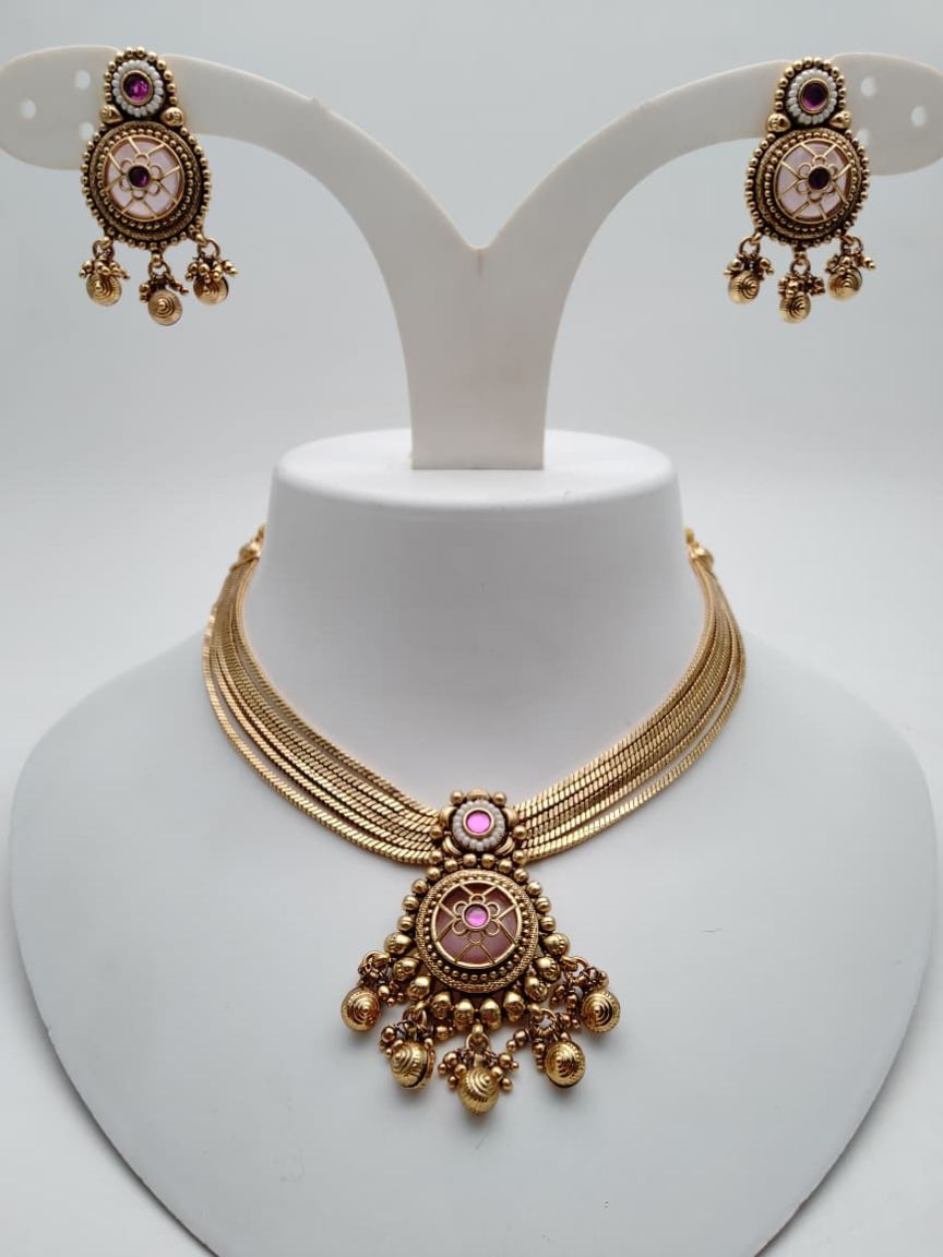 polki-necklace_set-NSP18745RPKRJ