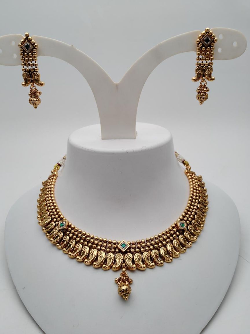 polki-necklace_set-NSP18792GRRJ