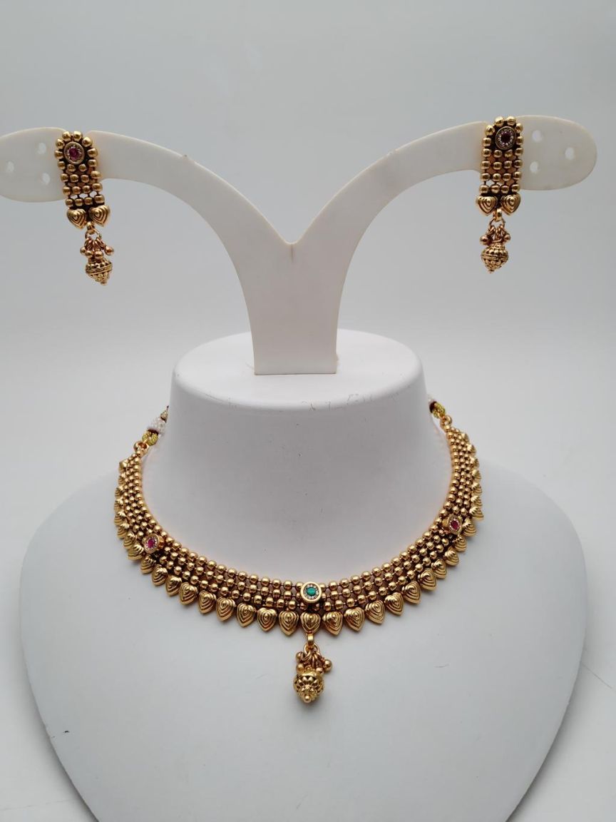 polki-necklace_set-NSP18793RGRRJ