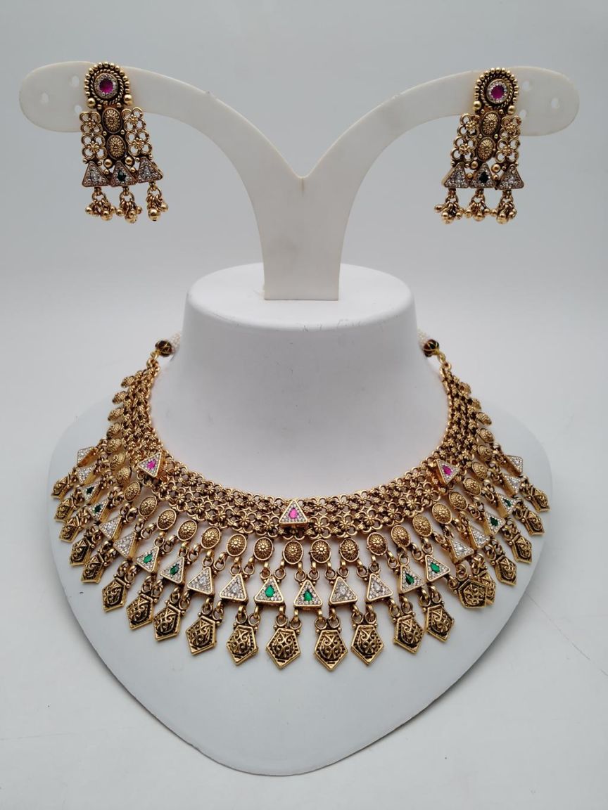 polki-necklace_set-NSP18799RGRRJ