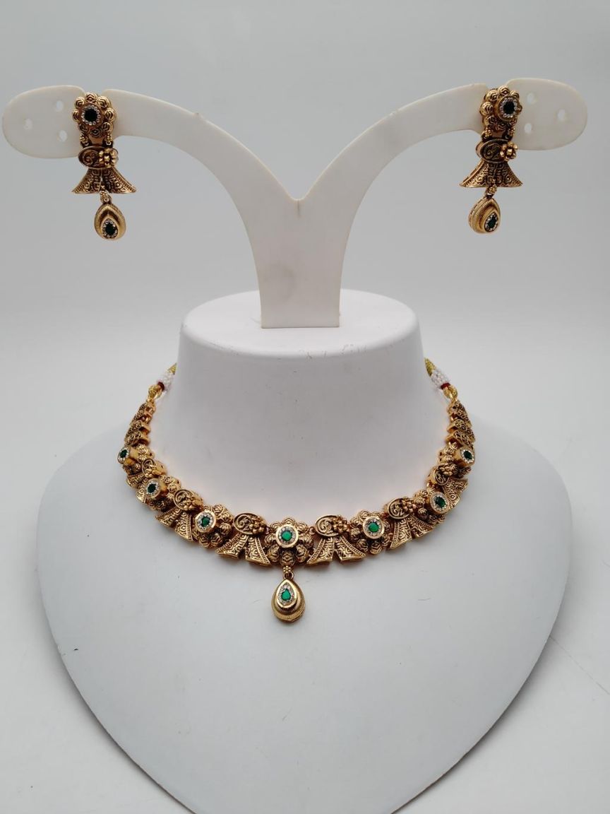 polki-necklace_set-NSP18800GRRJ