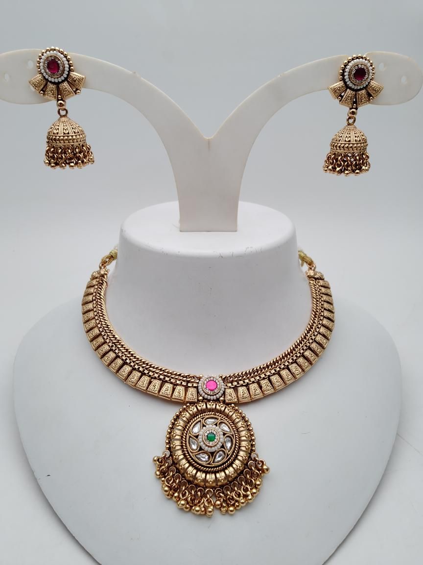 polki-necklace_set-NSP18836RGRRJ