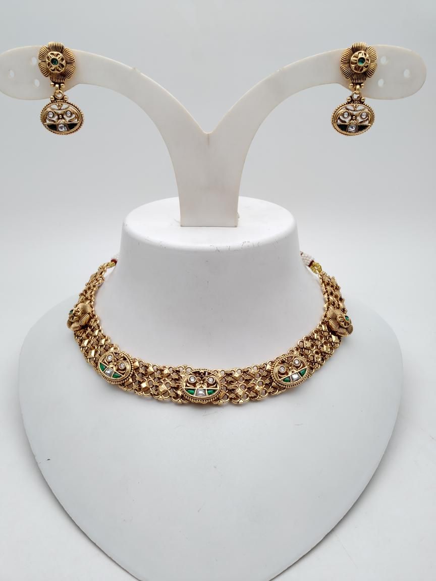 polki-necklace_set-NSP18840GRRJ