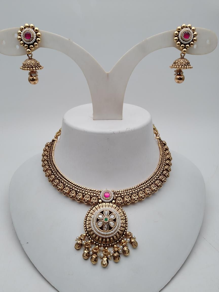polki-necklace_set-NSP18854RGRRJ