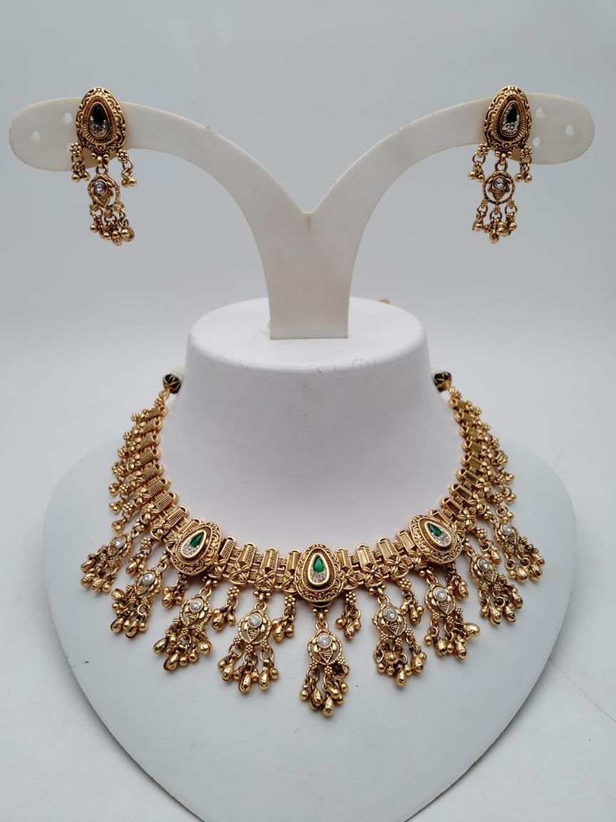 polki-necklace_set-NSP18864GRRJ