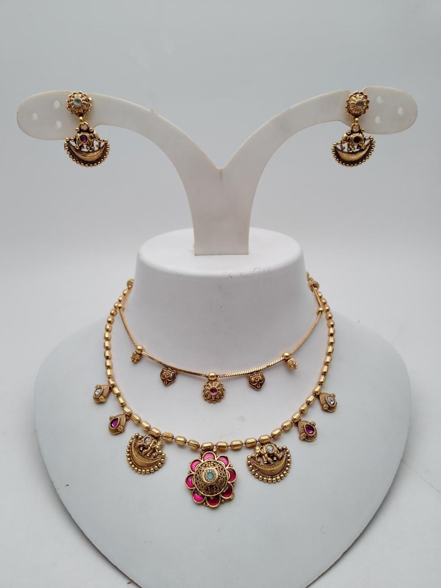 polki-necklace_set-NSP18867RMGRJ