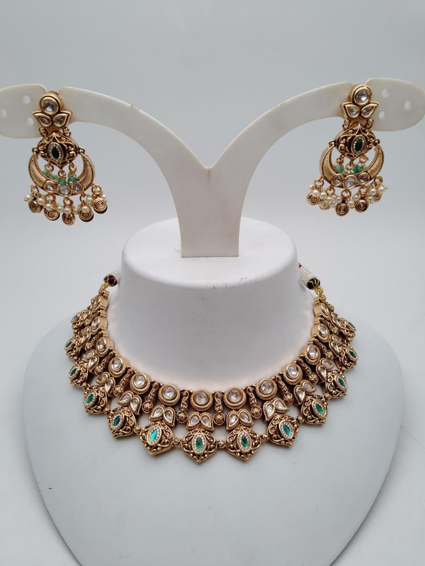 polki-necklace_set-NSP18868GRRJ