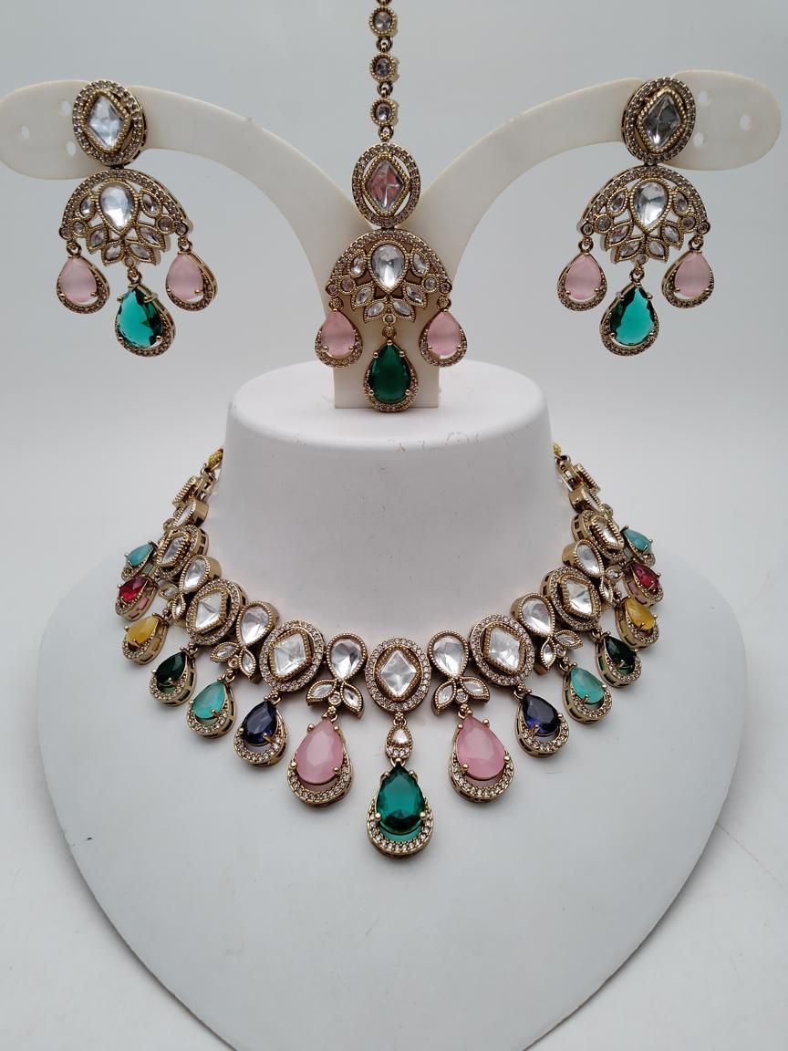 polki-necklace_set-NSP18880MULTMH