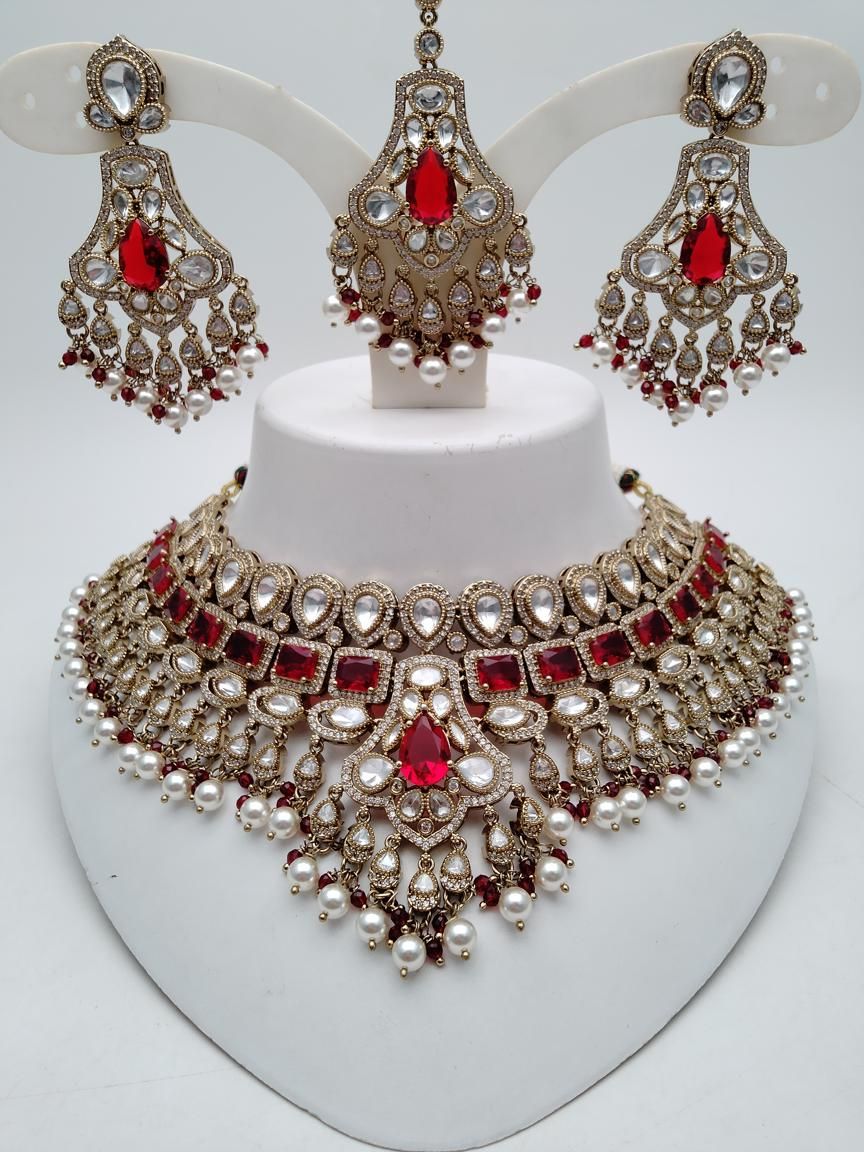 polki-necklace_set-NSP18886MAMH