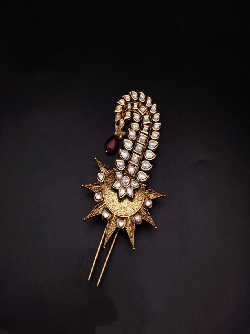 PAASA IN KUNDAN (VILANDI) STYLE | DESIGN - 35002