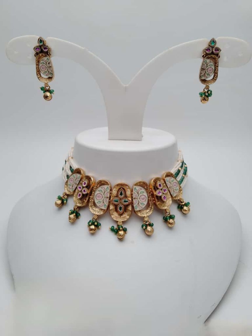polki-piroi_necklace-PNSP31521RGRRJ
