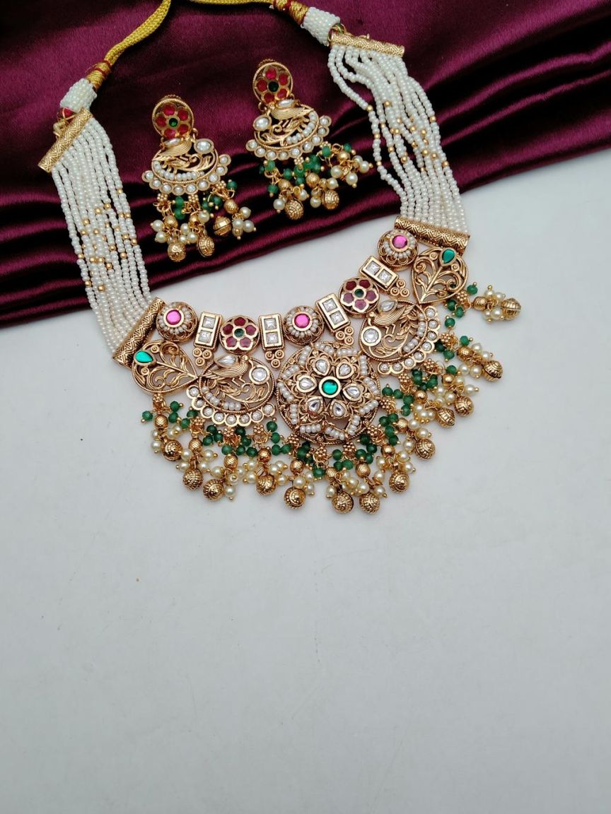 polki-piroi_necklace-PNSP31531RGRRJ