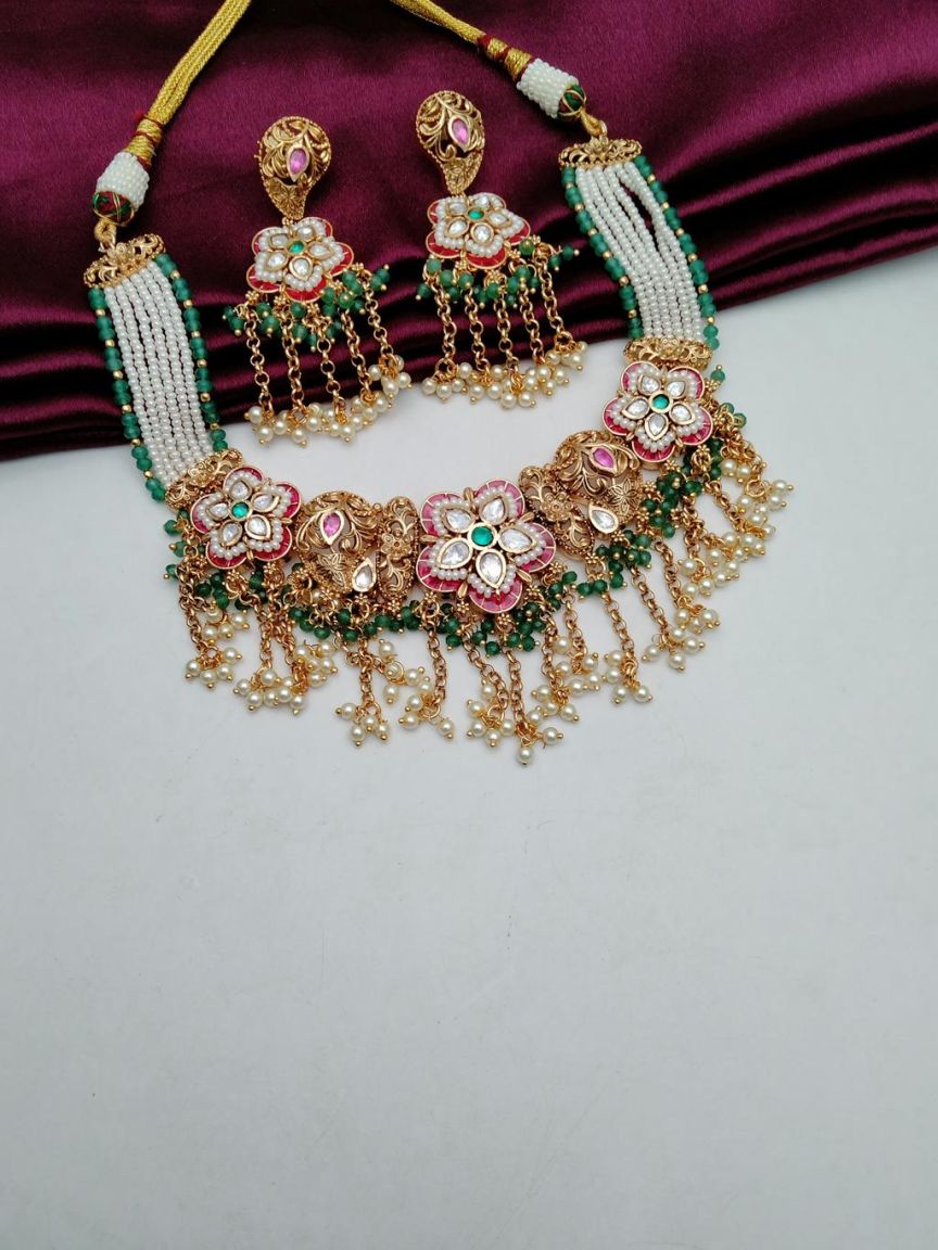 polki-piroi_necklace-PNSP31534RGRRJ