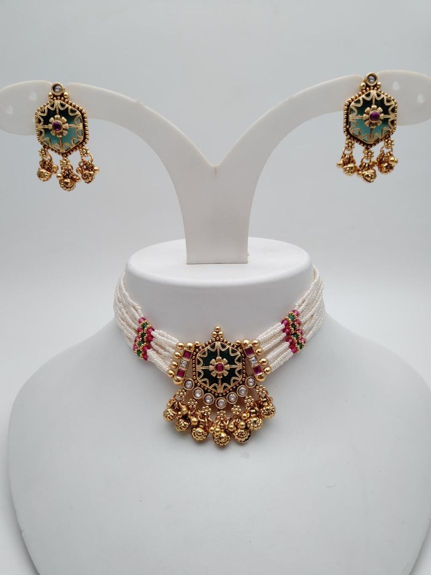 polki-piroi_necklace-PNSP31555RGRRJ