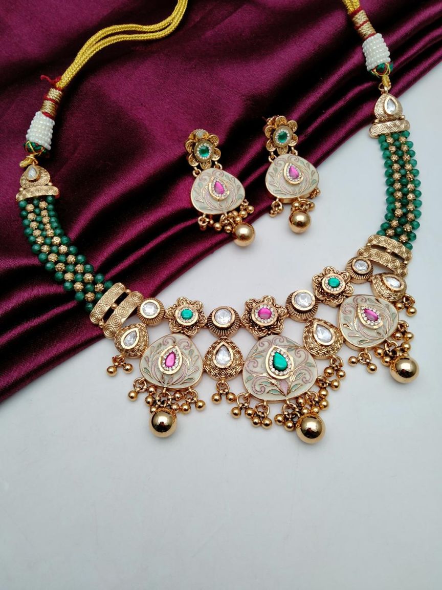 polki-piroi_necklace-PNSP31564RGRRJ