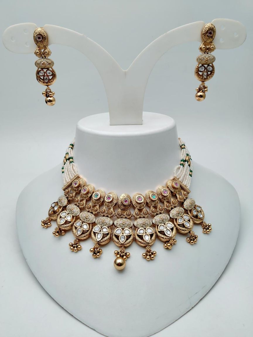 polki-piroi_necklace-PNSP31565RGRRJ