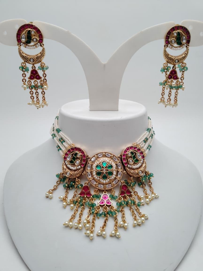 polki-piroi_necklace-PNSP31576RGRRJ