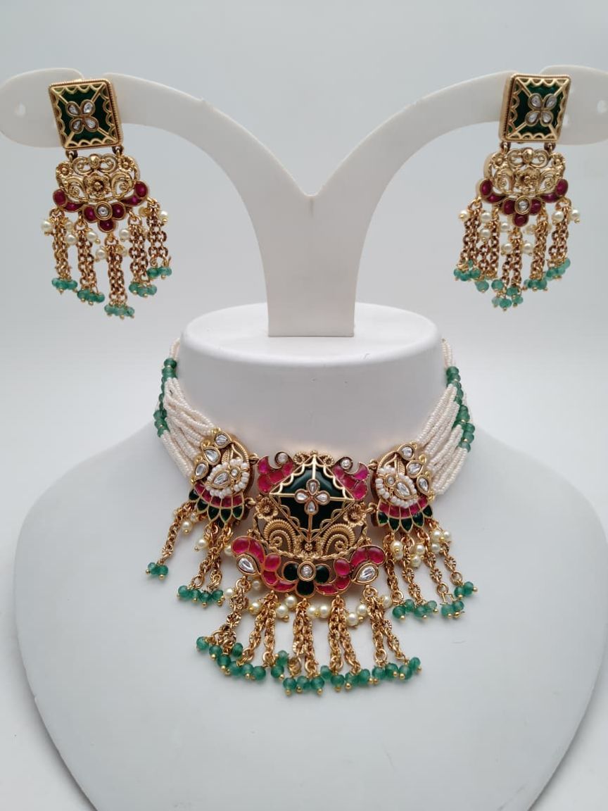 polki-piroi_necklace-PNSP31577RGRRJ