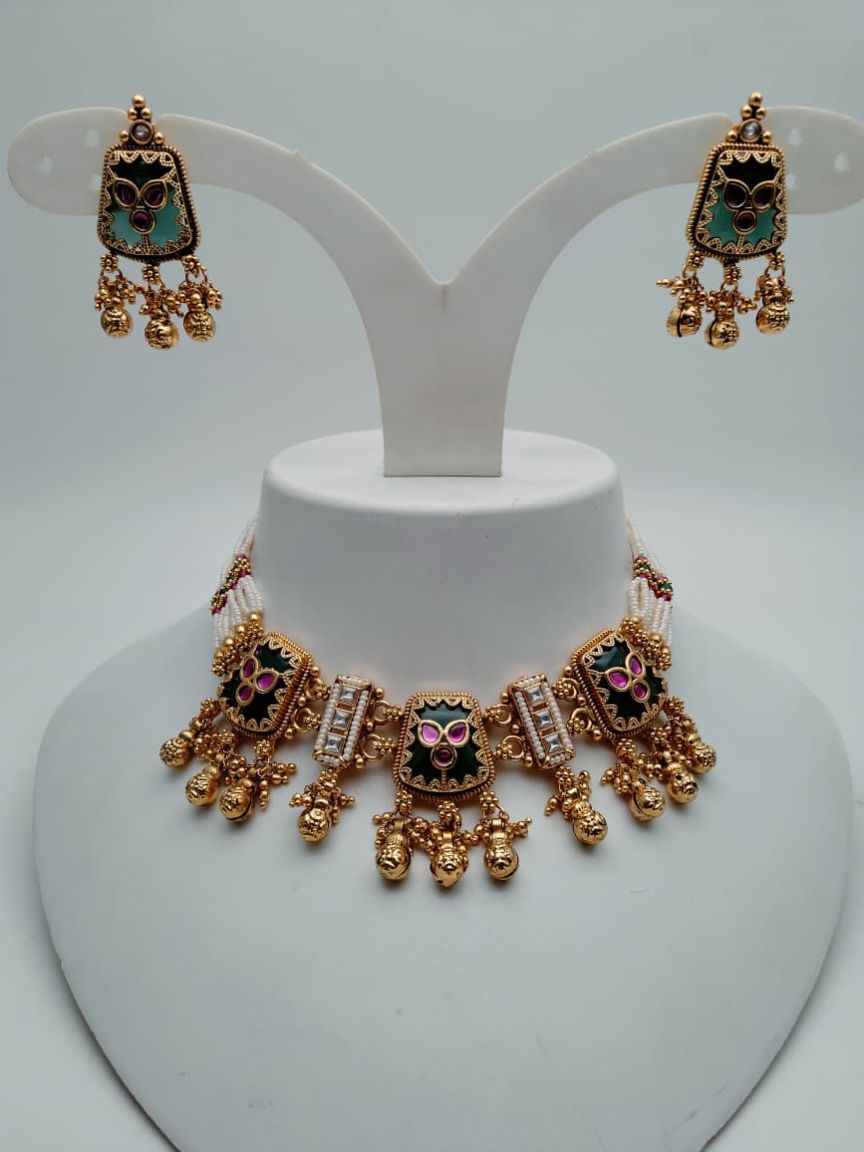 polki-piroi_necklace-PNSP31578RGRRJ