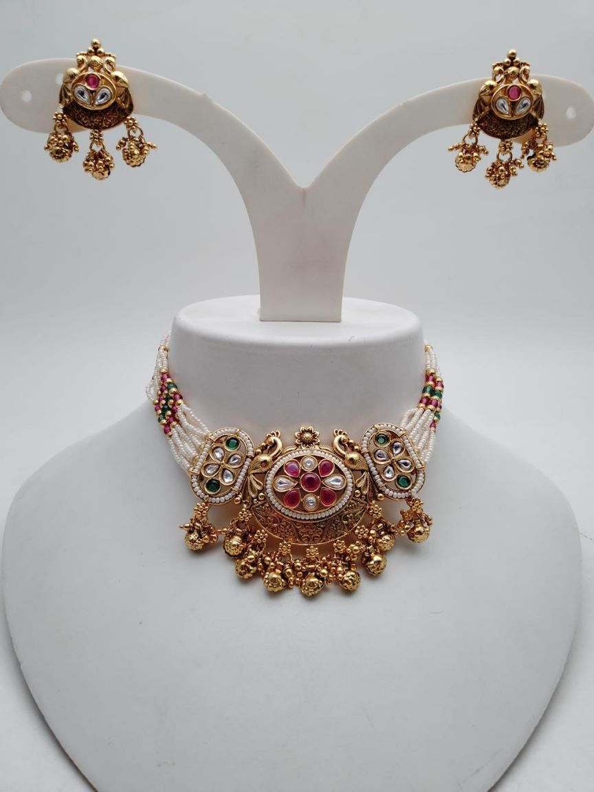 polki-piroi_necklace-PNSP31585RGRRJ