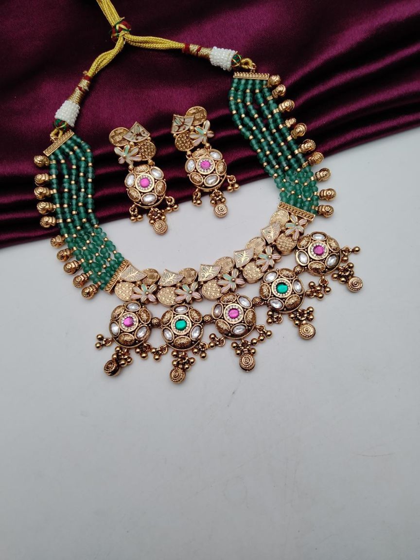 polki-piroi_necklace-PNSP31589RGRRJ