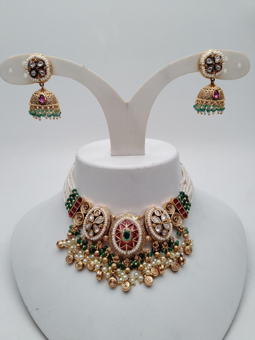 polki-piroi_necklace-PNSP31593RGRRJ